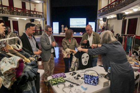 Imagen El evento SOS-Tejible, promovido por la Diputación, se consolida en su segunda edición como referente nacional en moda sostenible y suprarreciclaje