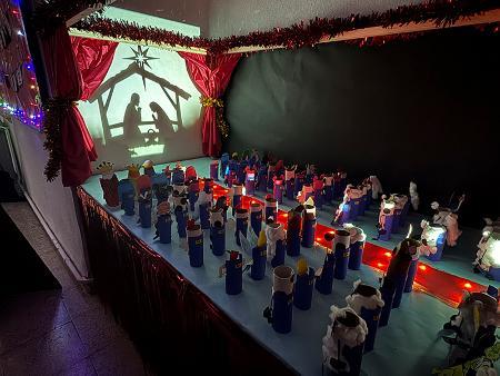 Imagen El ayuntamiento de Prádena y el CEIP San Juan Bautista de Carbonero el Mayor conquistan el Concurso de Belenes, que también premia la labor artesanal del AMPA Virgen del Carmen de Santiuste de San Juan Bautista